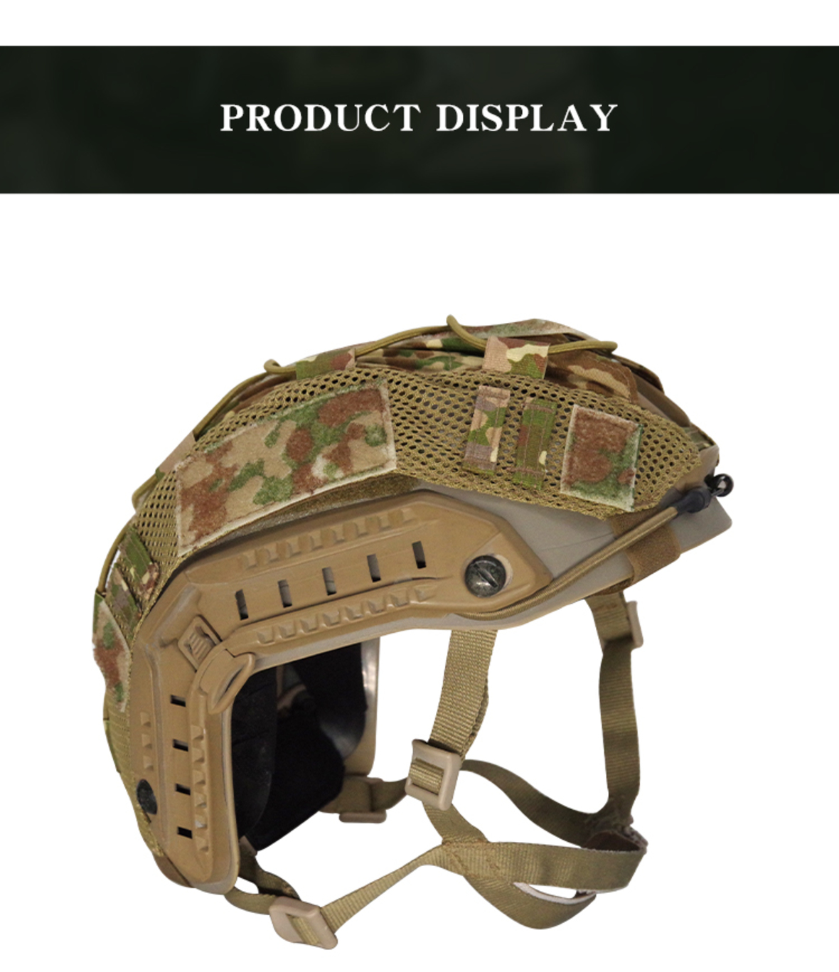 German camouflage tactical helmet