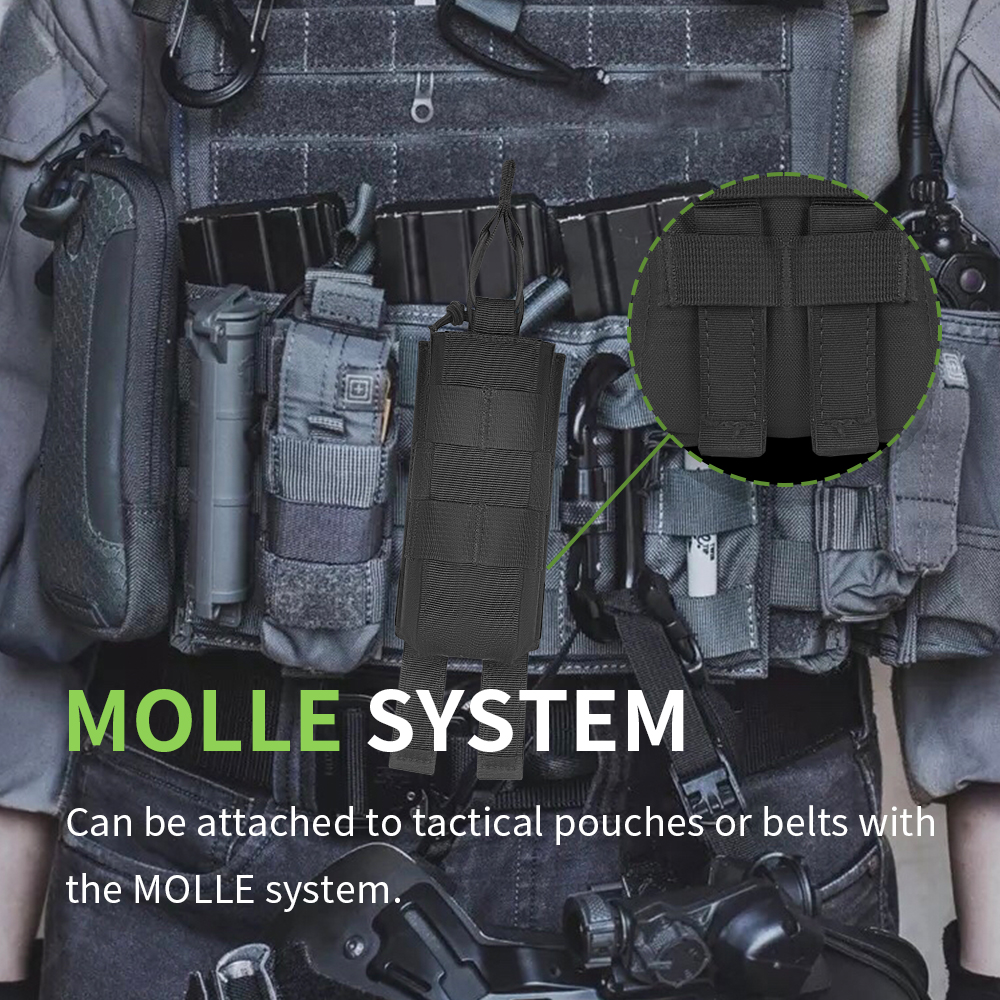 Tactical Single Magazine Pouch – MOLLE Compatible Tactical Gear