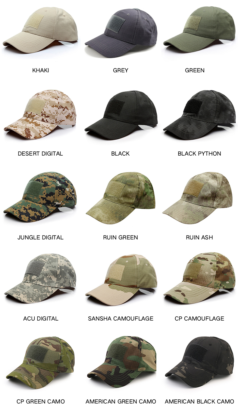 Custom Embroidered Military Hats