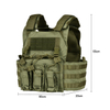 Customized nylon military green tactical vest