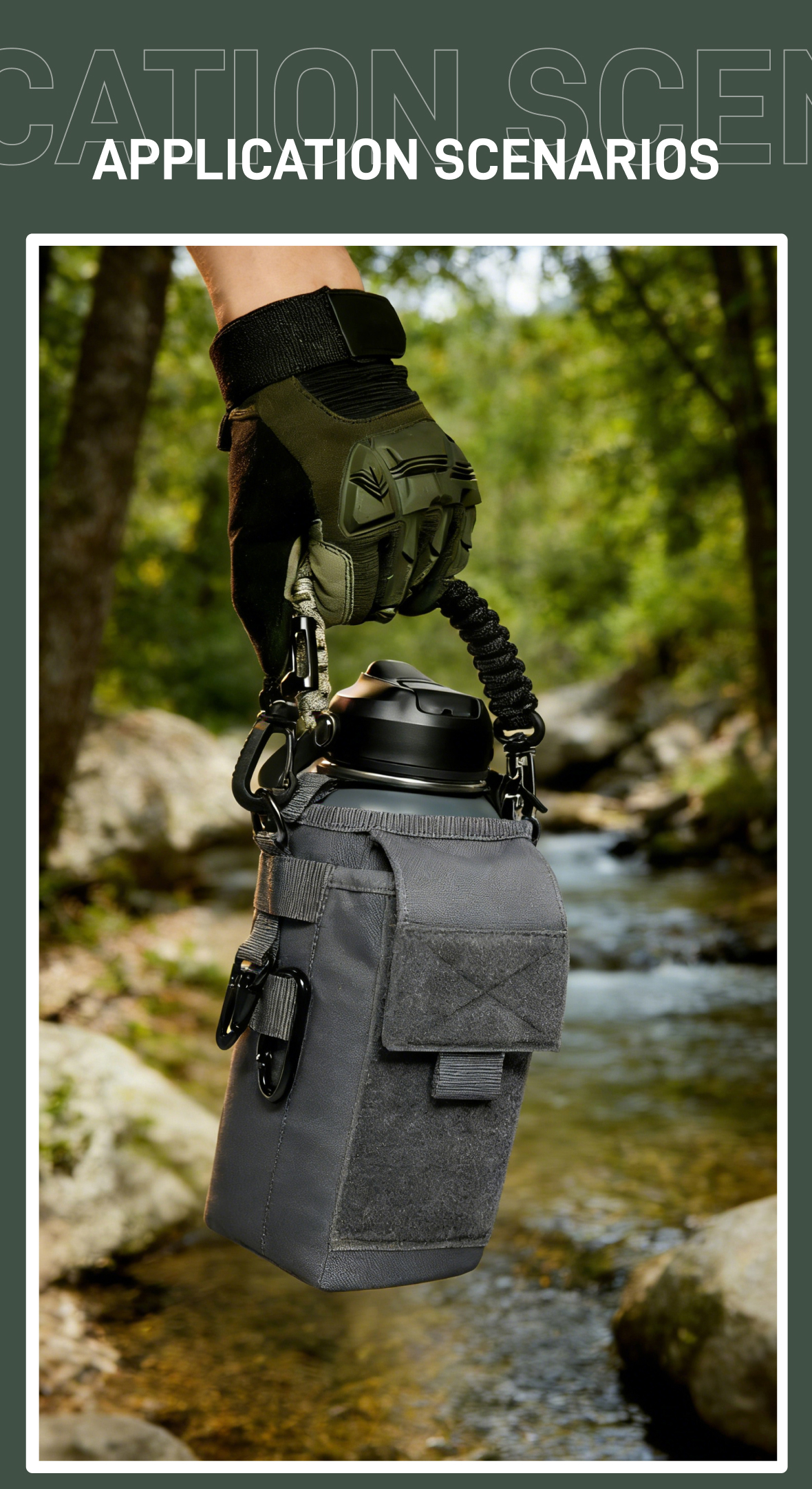 Outdoor Multi-functional Water Bottle Bag