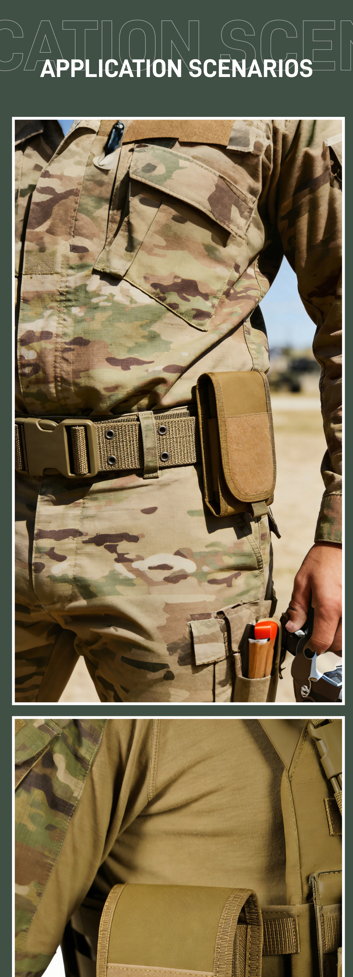 Tactical MOLLE Phone Pouch