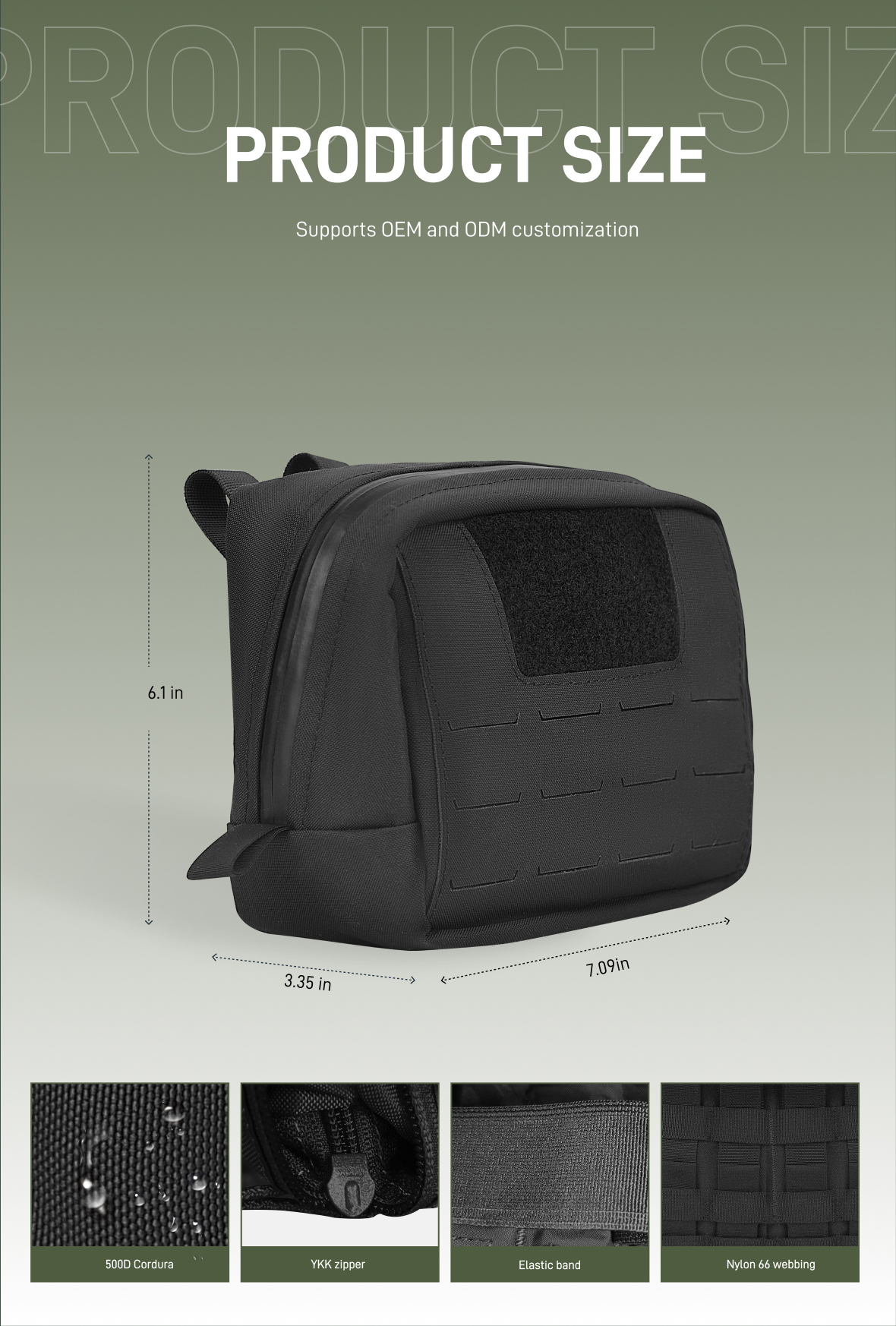 Molle System Tactical Accessory Pack