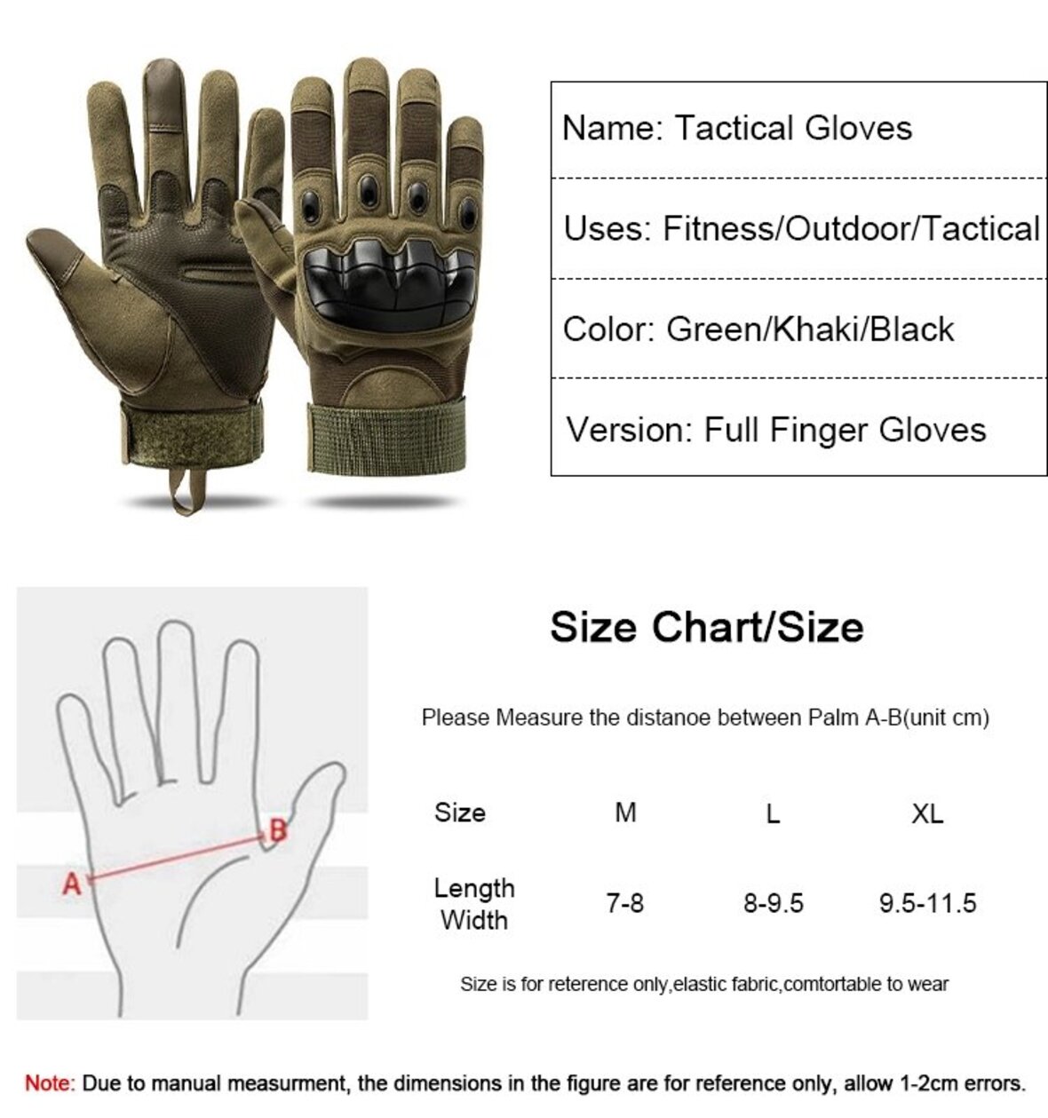 Touchscreen Tactical Waterproof Cut Resistant Gloves