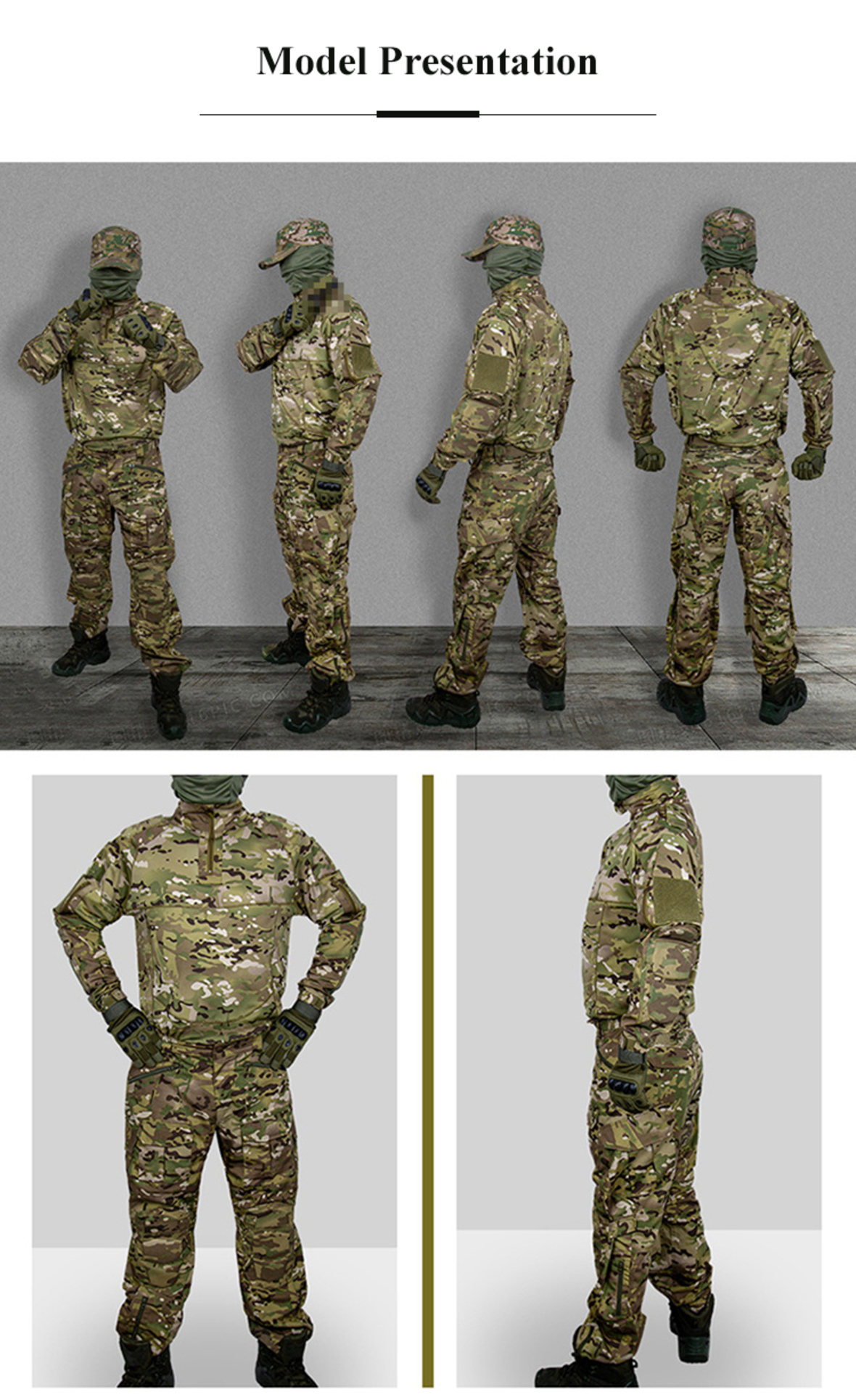 A6 Tactical Uniform Frog Suit