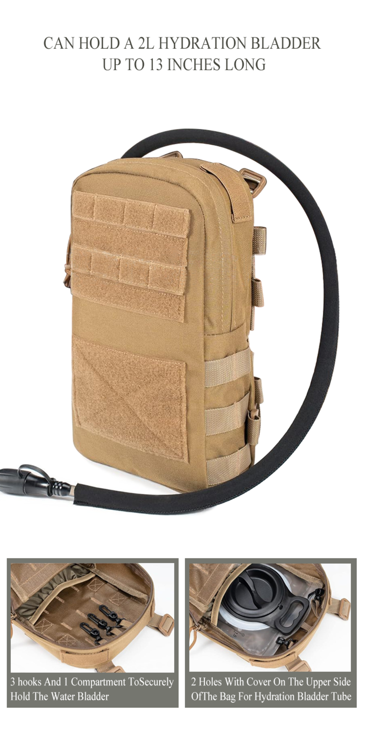 MOLLE accessories tactical storage bag