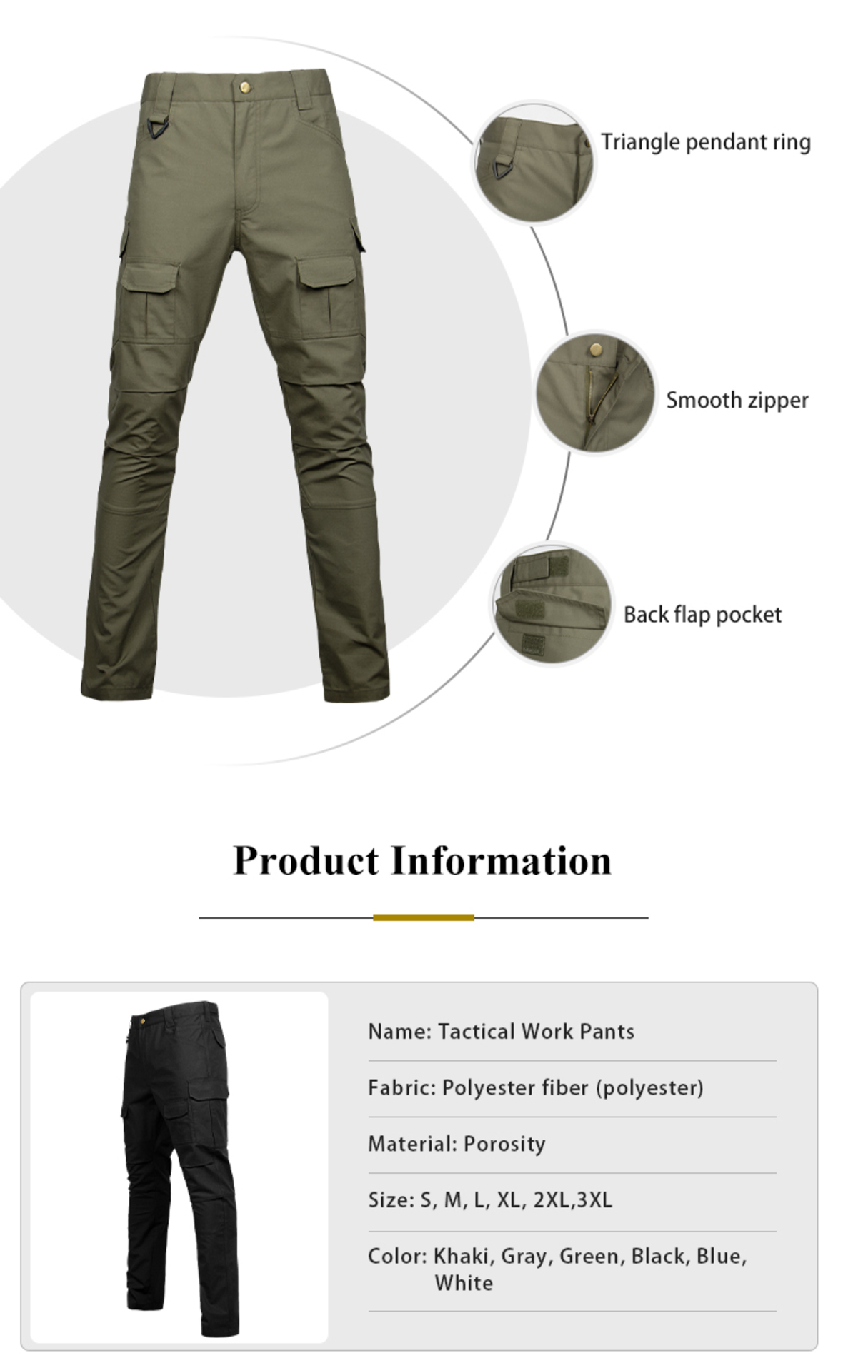 Waterproof Tactical Combat Trousers