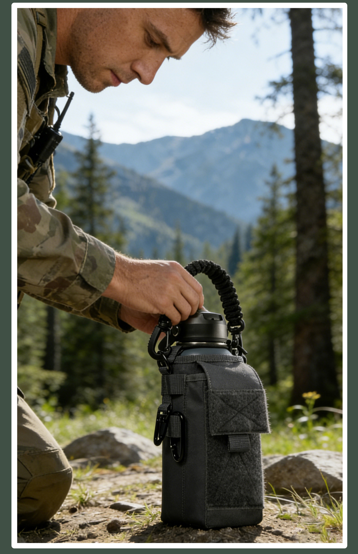 Outdoor Multi-functional Water Bottle Bag