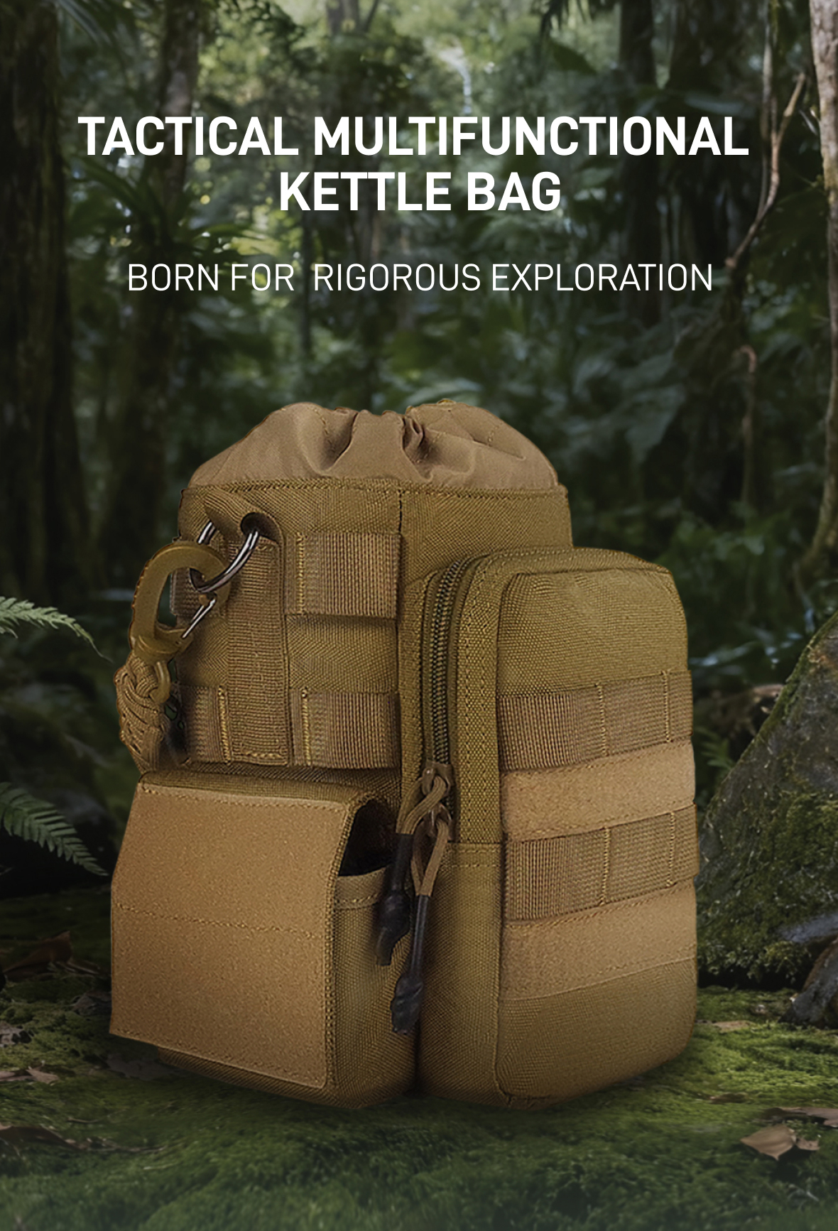 Tactical Multi-functional Water Bottle Bag