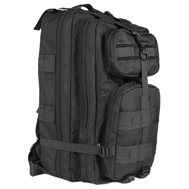 3P Black Tactical Backpack