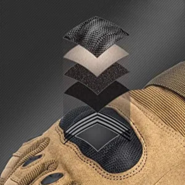 Custom Touch Screen Military Spec Full Finger Gloves