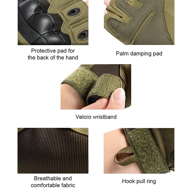 Touchscreen Mil-Spec Full finger Gloves