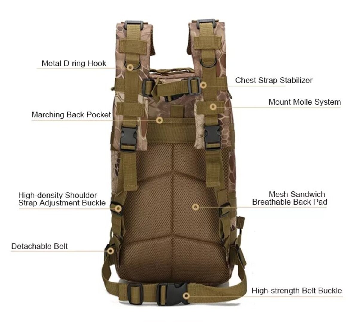 Tactical Camping Sports Backpacks
