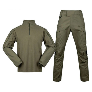 American stretch breathable camouflage training tactical uniform