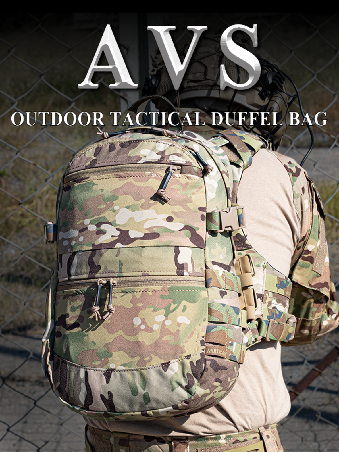 AVS Outdoor Tactical Training Backpack