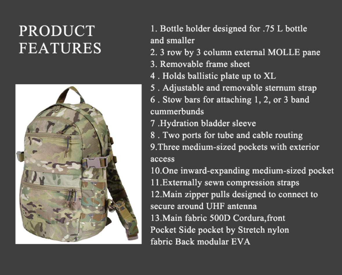 AVS Outdoor Tactical Training Backpack