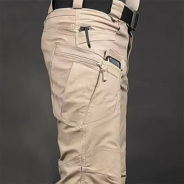 Men's Polycotton Tactical Cargo Pants