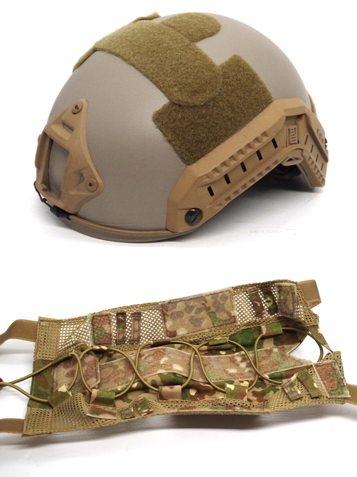 German camouflage tactical helmet