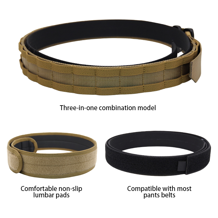 Three-in-one Tactical Belt